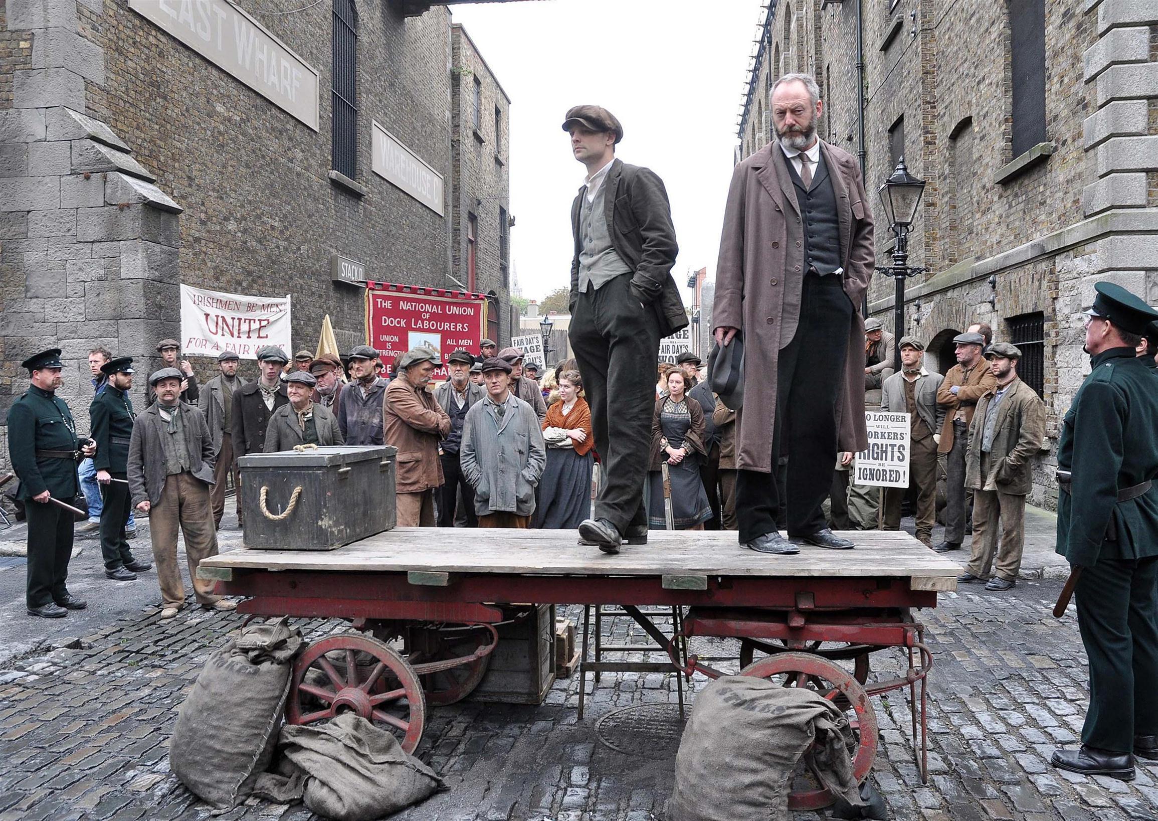 Liam Cunningham on the TV set of 'Titanic: Blood and Steel' | Picture 99833